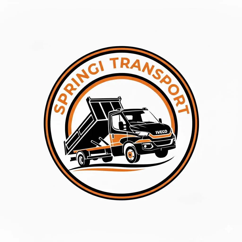 Springi Transport Páty fuvarozás logója